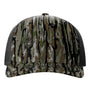 Richardson Hats Mens Printed Snapback Trucker Hat - Realtree Original/Black - New