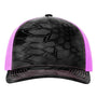 Richardson Hats Mens Printed Snapback Trucker Hat - Kryptek Typhon/Neon Pink - New