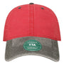 Legacy Hats Mens Terra Twill Adjustable Hat - Weathered Red/Cinder Grey - Coming Soon