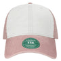 Legacy Hats Mens Terra Twill Adjustable Hat - White/Dusty Rose Pink - Coming Soon