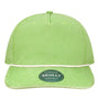 Legacy Hats Mens Skully Snapback Hat - Lime Green - New
