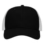 Sportsman Hats Mens Traditional Lo Pro Mesh Back Snapback Trucker Hat - Black/White - Coming Soon