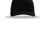 Richardson Hats Mens Tactical Snapback Trucker Hat - Black - NEW