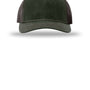 Richardson Hats Mens Hawthorne Snapback Hat - Dark Olive Green/Coffee Brown - NEW