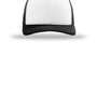 Richardson Hats Mens Snapback Trucker Hat - White/Black/Black
