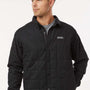 Columbia Mens Landroamer Quilted Snap Down Shirt Jacket - Black - New