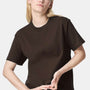 American Apparel Mens Super Heavyweight Short Sleeve Crewneck T-Shirt - Brown - New