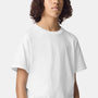 American Apparel Youth Fine Jersey Short Sleeve Crewneck T-Shirt - White - New