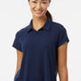 Adidas Womens Short Sleeve Polo Shirt - Collegiate Navy Blue - Coming Soon