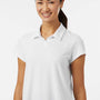 Adidas Womens Short Sleeve Polo Shirt - White - Coming Soon