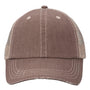 Valucap Hats Mens Contrast Stitch Adjustable Hat - Brown/Khaki - Coming Soon