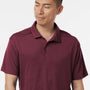 AllPro Mens Pro Lock Performance Moisture Wicking Short Sleeve Polo Shirt - Maroon - Coming Soon