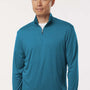 AllPro Mens Pro Lock Performance Moisture Wicking 1/4 Zip Sweatshirt - Pacific Blue - Coming Soon