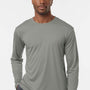 AllPro Mens Pro Lock Performance Moisture Wicking Long Sleeve Crewneck T-Shirt - Greystone - Coming Soon
