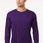 AllPro Mens Pro Lock Performance Moisture Wicking Long Sleeve Crewneck T-Shirt - Purple - Coming Soon