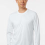 AllPro Mens Pro Lock Performance Moisture Wicking Long Sleeve Crewneck T-Shirt - White - Coming Soon