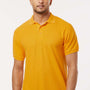 AllPro Mens Wrinkle Resistant Pique Short Sleeve Polo Shirt - Gold - Coming Soon