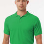 AllPro Mens Wrinkle Resistant Pique Short Sleeve Polo Shirt - Kelly Green - Coming Soon