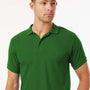 AllPro Mens Wrinkle Resistant Pique Short Sleeve Polo Shirt - Olive Green - Coming Soon