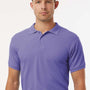 AllPro Mens Wrinkle Resistant Pique Short Sleeve Polo Shirt - Violet Purple - Coming Soon