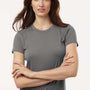 AllPro Womens Pro Lock Performance Moisture Wicking Short Sleeve Crewneck T-Shirt - Heather Granite Grey - Coming Soon