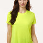 AllPro Womens Pro Lock Performance Moisture Wicking Short Sleeve Crewneck T-Shirt - Neon Yellow - Coming Soon