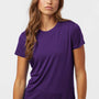 AllPro Womens Pro Lock Performance Moisture Wicking Short Sleeve Crewneck T-Shirt - Purple - Coming Soon