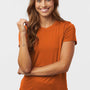 AllPro Womens Pro Lock Performance Moisture Wicking Short Sleeve Crewneck T-Shirt - Rust Orange - Coming Soon