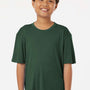 AllPro Youth Pro Lock Performance Moisture Wicking Short Sleeve Crewneck T-Shirt - Forest Green - Coming Soon