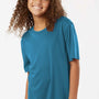 AllPro Youth Pro Lock Performance Moisture Wicking Short Sleeve Crewneck T-Shirt - Pacific Blue - Coming Soon