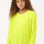 AllPro Youth Pro Lock Performance Moisture Wicking Long Sleeve Crewneck T-Shirt - Neon Yellow - Coming Soon