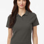 AllPro Womens Wrinkle Resistant Pique Short Sleeve Polo Shirt - Charcoal Grey - Coming Soon
