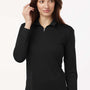 AllPro Womens Pro Lock Performance Moisture Wicking 1/4 Zip Sweatshirt - Black - Coming Soon