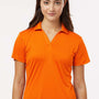AllPro Womens Pro Lock Performance Moisture Wicking Short Sleeve Polo Shirt - Neon Orange - Coming Soon