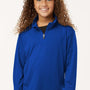 AllPro Youth Pro Lock Performance Moisture Wicking 1/4 Zip Sweatshirt - Royal Blue - Coming Soon