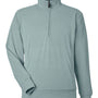 J America Mens Element Fleece 1/4 Zip Sweatshirt w/ Pockets - Peacock - New