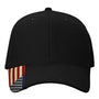 Kati Hats Mens USA Flag Mesh Adjustable Hat - Black/USA Mesh - New