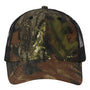 Valucap Hats Mens Camo Mesh Snapback Hat - Mossy Oak Breakup/Black Mesh - New