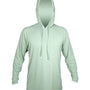 Anetik Mens Low Pro Tech Moisture Wicking Long Sleeve Hooded T-Shirt Hoodie w/ Pocket - Heather Olive Green - Coming Soon