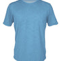 Anetik Mens Low Pro Tech Moisture Wicking Short Sleeve Crewneck T-Shirt - Heather Bahama Blue - New