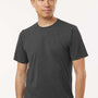Anetik Mens Low Pro Tech Moisture Wicking Short Sleeve Crewneck T-Shirt - Heather Charcoal Grey - New