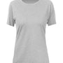 Anetik Womens Breeze Tech Moisture Wicking Short Sleeve Crewneck T-Shirt - Heather Alloy Grey - Coming Soon