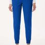 Jaanuu Womens Silex Knit Waist Moisture Wicking Scrub Jogger Pants w/ Pockets - Royal Blue - New