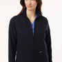 Jaanuu Womens Ceri Essential 6 Pocket Moisture Wicking Full Zip Scrub Jacket - Black - New