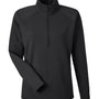 J America Womens Apex Fleece 1/4 Zip Sweatshirt w/ Pockets - Black - New