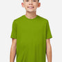 Core 365 Youth Capital Performance Moisture Wicking Short Sleeve Crewneck T-Shirt - Acid Green - New