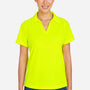 Core 365 Womens Market Moisture Wicking Mesh Short Sleeve Polo Shirt - Safety Yellow - Coming Soon