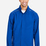 Core 365 Mens Barrier Packable Wind & Water Resistant Full Zip Hooded Rain Jacket - True Royal Blue - Coming Soon