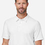 Devon & Jones Mens Raleigh Stretch Moisture Wicking Short Sleeve Polo Shirt - White - Coming Soon