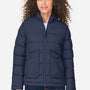 Core 365 Womens Inspire Water Resistant Full Zip Puffer Jacket - Classic Navy Blue - Coming Soon